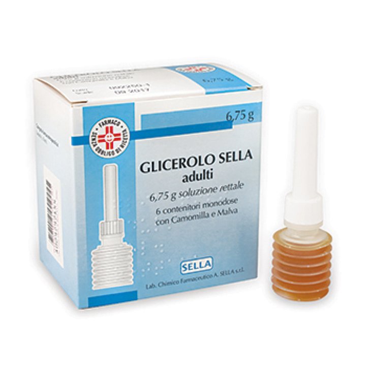 GLICEROLO SELLA*6CONT 6,75G GLICEROLO SELLA*6CONT 6,75G