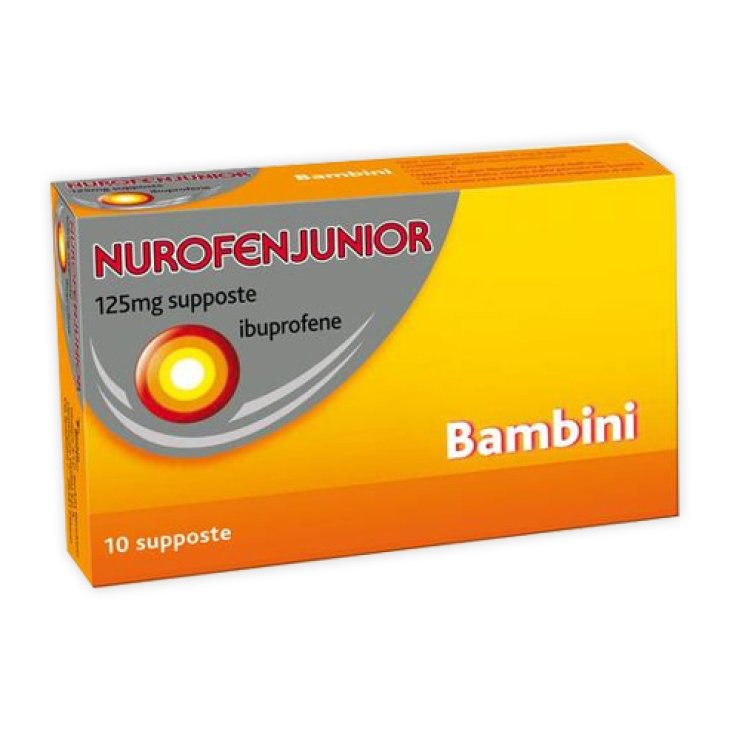 NUROFENJUNIOR 10SUPP 125MG NUROFENJUNIOR 10SUPP 125MG