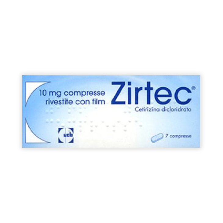 ZIRTEC 7CPR RIV 10MG ZIRTEC 7CPR RIV 10MG