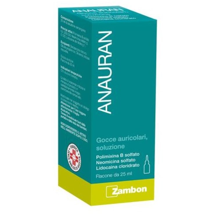 ANAURAN GTT AURIC FL 25ML ANAURAN GTT AURIC FL 25ML
