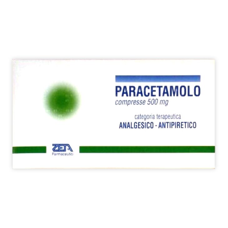 PARACETAMOLO ZETA 20CPR 500MG