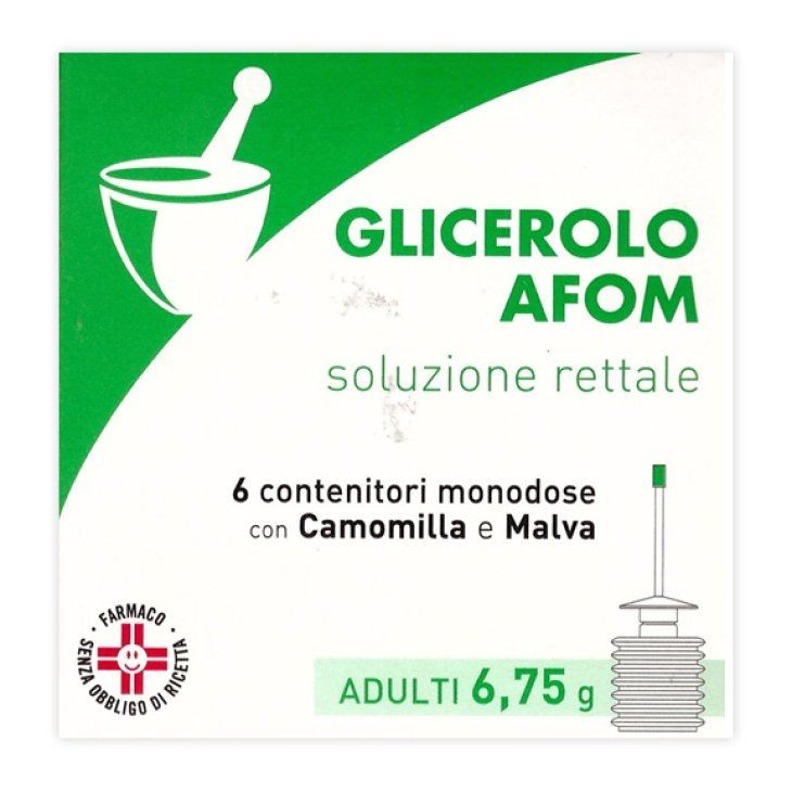 GLICEROLO AFOM AD 6CONT 6,75G GLICEROLO AFOM AD 6CONT 6,75G