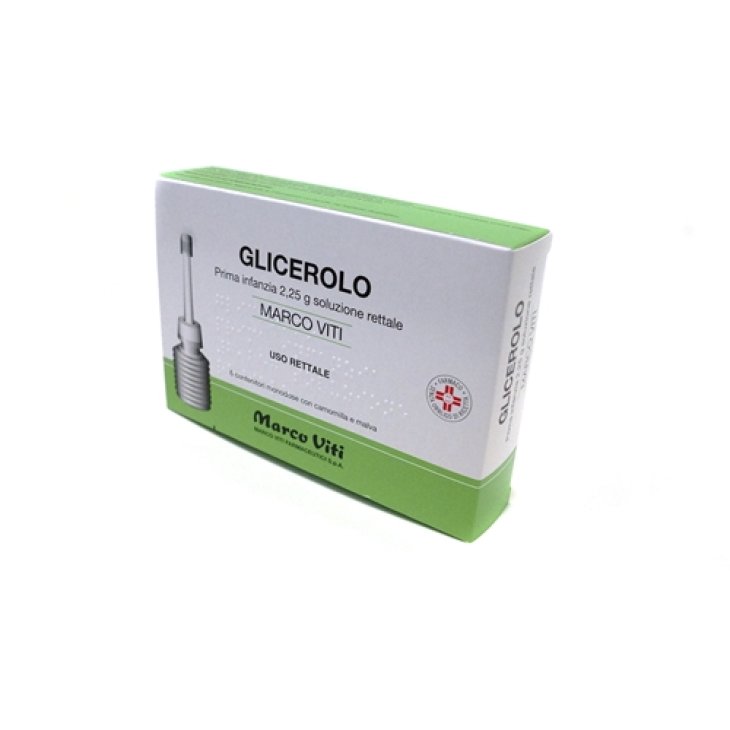GLICEROLO MV 6MONODOSI 2,25G GLICEROLO MV 6MONODOSI 2,25G