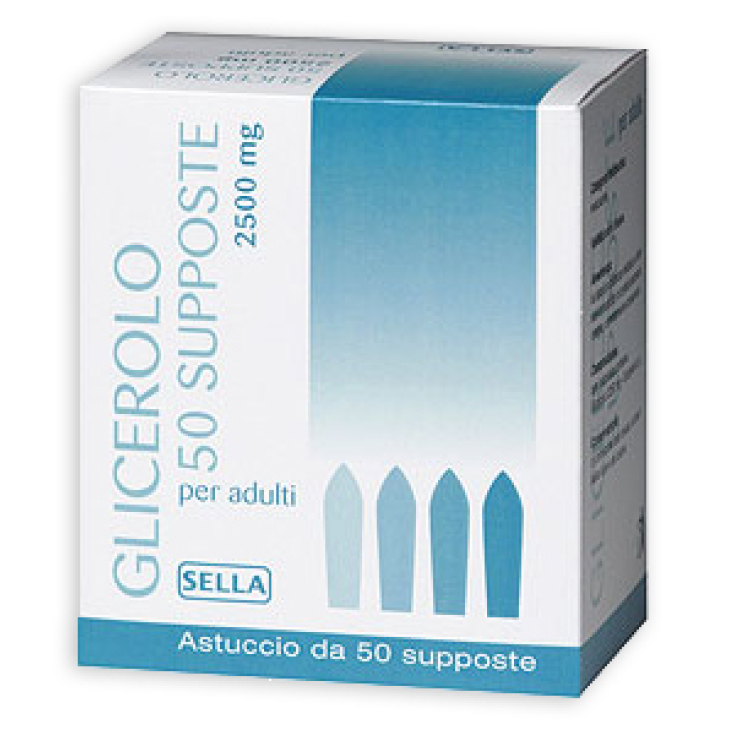 GLICEROLO AD 50SUPP 2250MG GLICEROLO AD 50SUPP 2250MG