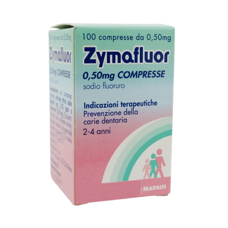 ZYMAFLUOR*100 CPR 0,50 MG ZYMAFLUOR*100 CPR 0,50 MG