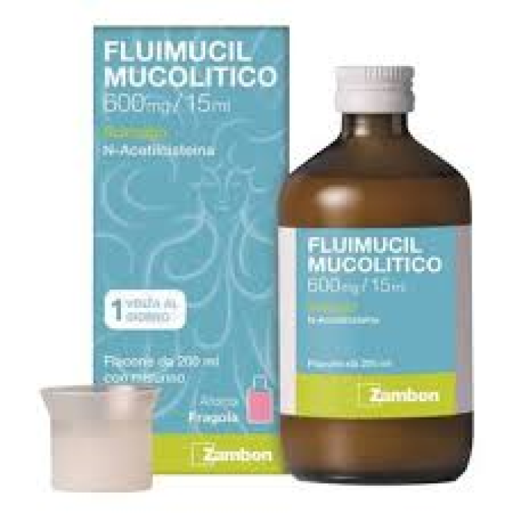 FLUIMUCIL MUCOL SCIR600MG/15ML