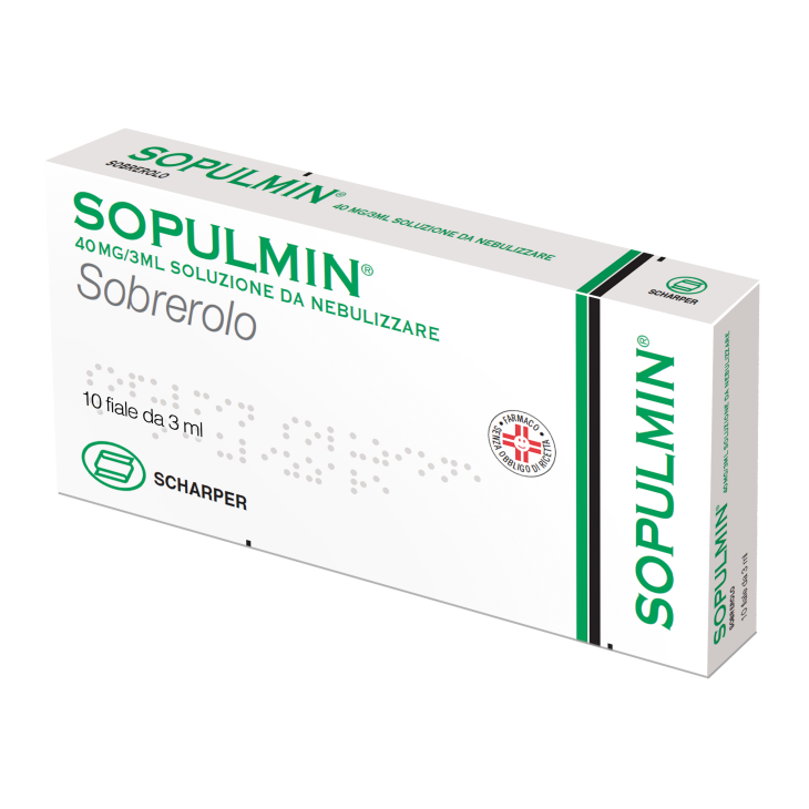 SOPULMIN*AEROSOL 10F 3ML 40MG