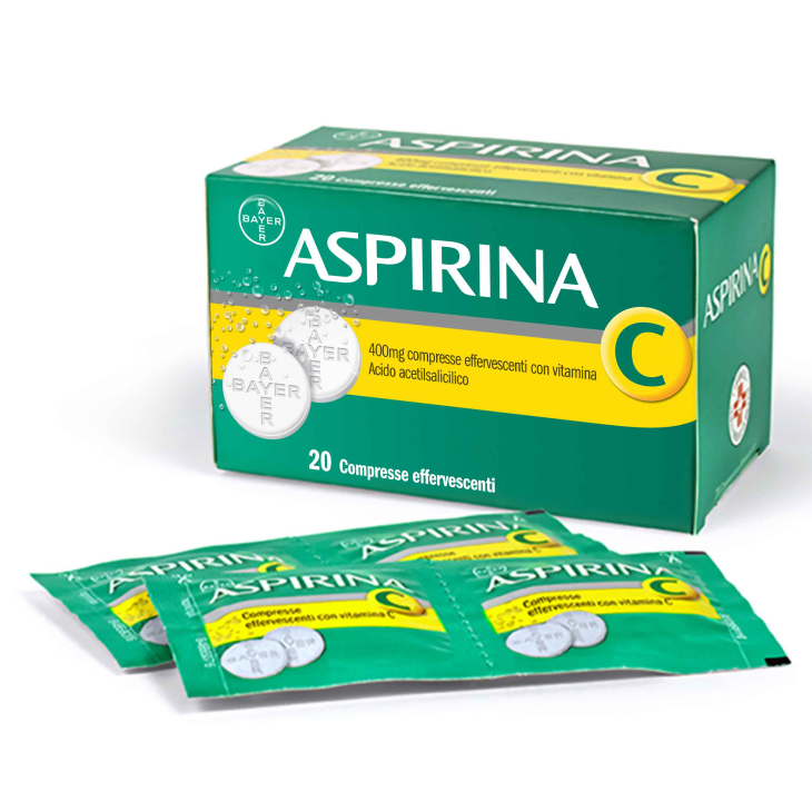 ASPIRINA C 20CPR EFF 400+240MG
