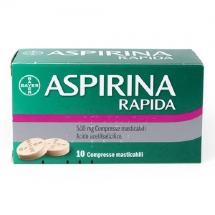 ASPIRINA RAPIDA 10CPRMAST500MG