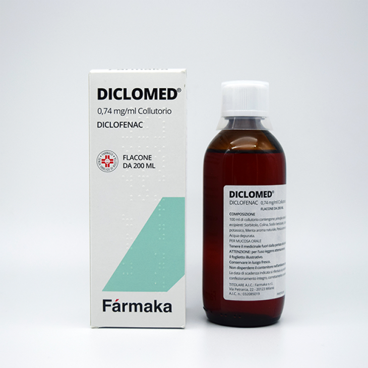 DICLOMED*COLLUT 1FL 200ML DICLOMED*COLLUT 1FL 200ML