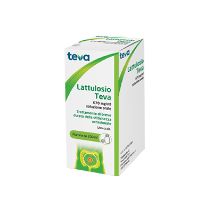 LATTULOSIO TE OS 200ML670MG/ML