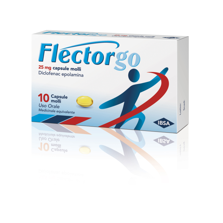 FLECTORGO 10CPS MOLLI 25MG