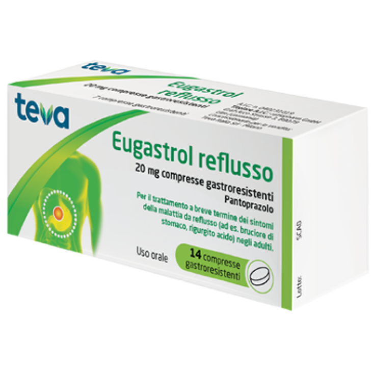 EUGASTROL REFLUSSO 14CPR 20MG