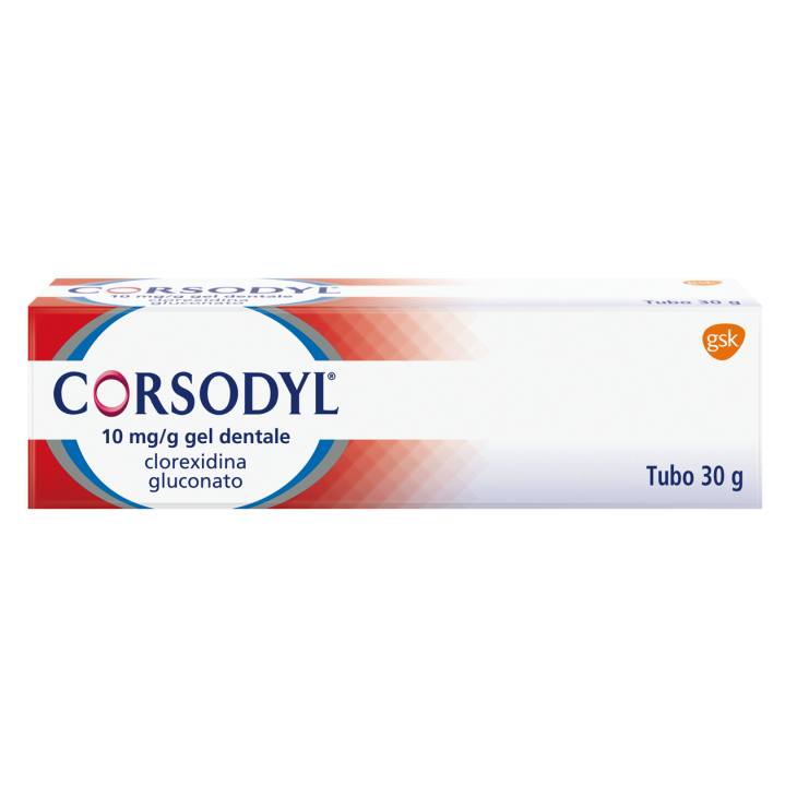 CORSODYL GEL DENT 30G 1G/100G