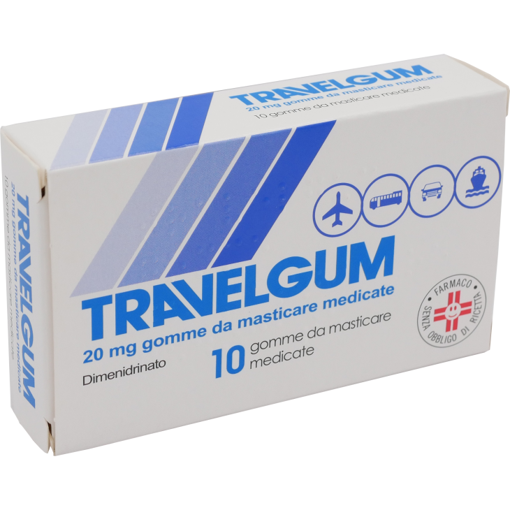 TRAVELGUM 10GOMME MAST 20MG TRAVELGUM 10GOMME MAST 20MG