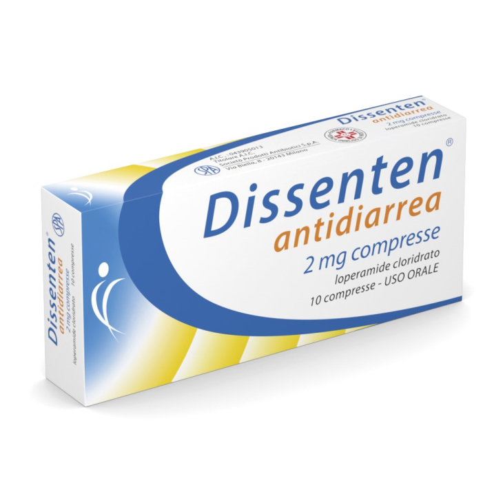 DISSENTEN ANTIDIARREA 10CPR2MG DISSENTEN ANTIDIARREA 10CPR2MG