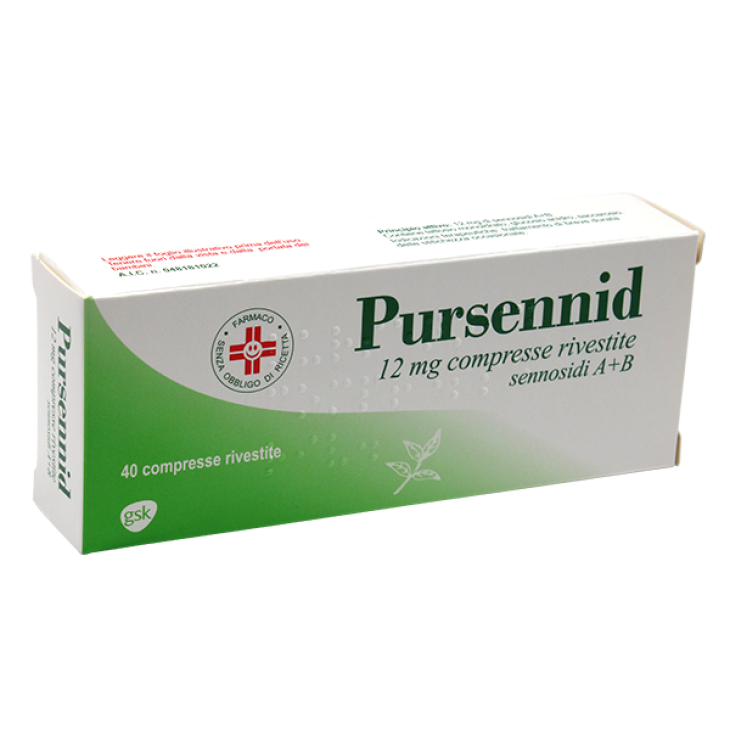 PURSENNID 40CPR RIV 12MG