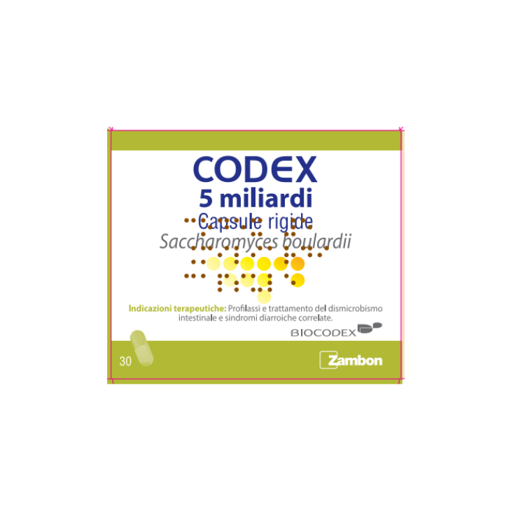 CODEX 30CPS 5MLD 250MG CODEX 30CPS 5MLD 250MG