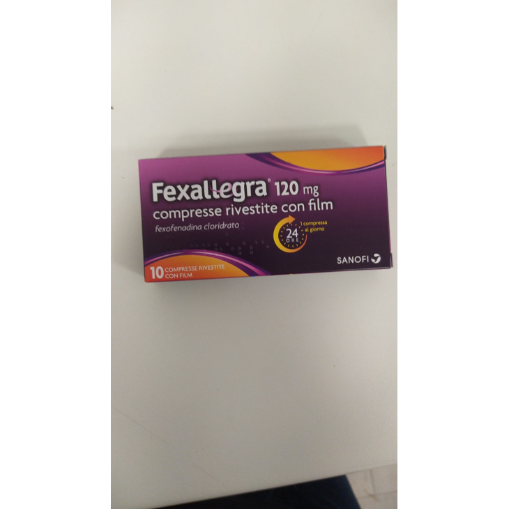 FEXALLEGRA 10CPR RIV 120MG FEXALLEGRA 10CPR RIV 120MG