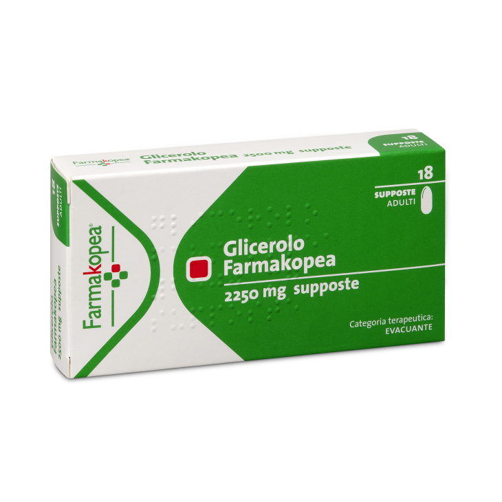 GLICEROLO FARMAK 18SUPP 2250MG GLICEROLO FARMAK 18SUPP 2250MG