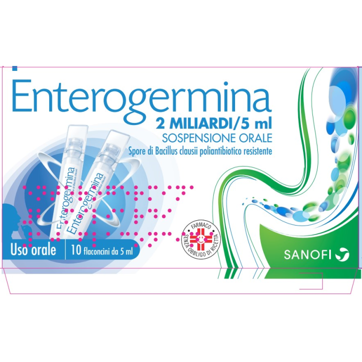 ENTEROGERMINA OS 10FL 2MLD/5ML ENTEROGERMINA OS 10FL 2MLD/5ML
