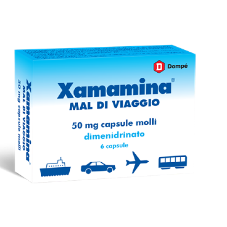 XAMAMINA MAL DI VIAG 6CPS 50MG
