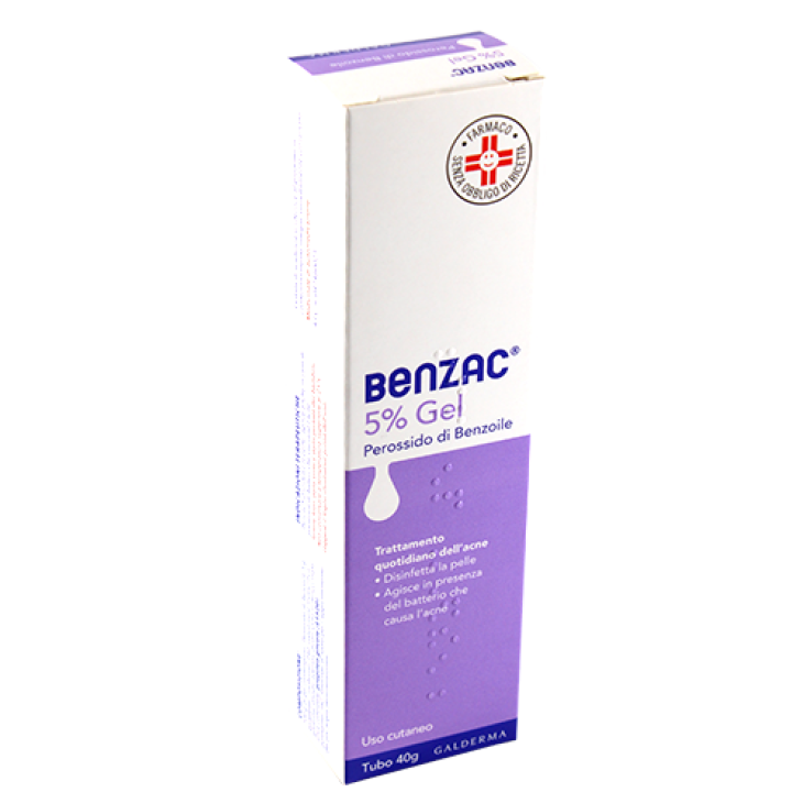 BENZAC GEL 40G 5%