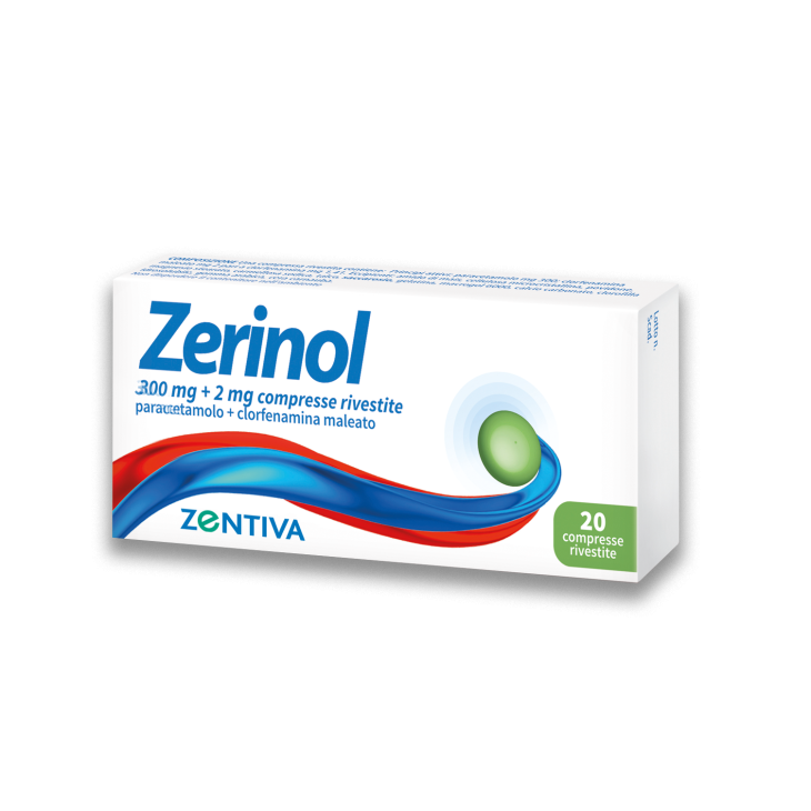 ZERINOL 20CPR RIV 300MG+2MG