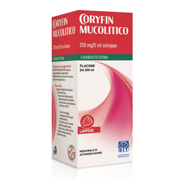 CORYFIN MUCOLITICO SCIR 200ML
