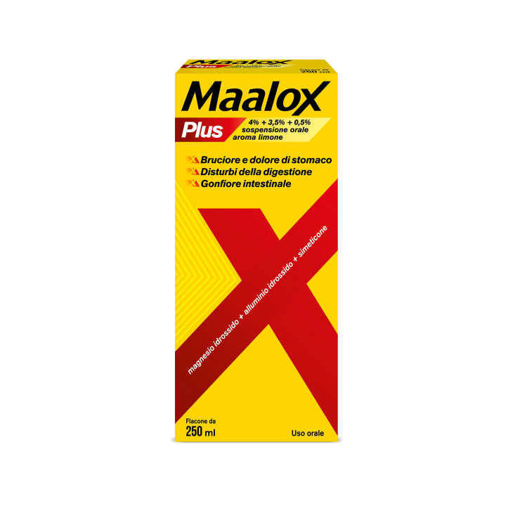 MAALOX PLUS OS SOSP 4+3,5+0,5%