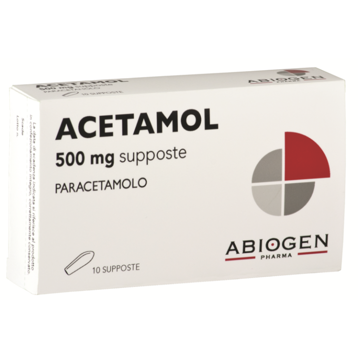 ACETAMOL*BB 10 SUP. 500 MG