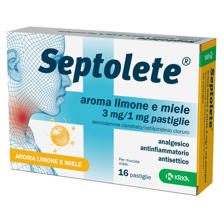 SEPTOLETE 16PAST 3+1MG LIM MIE