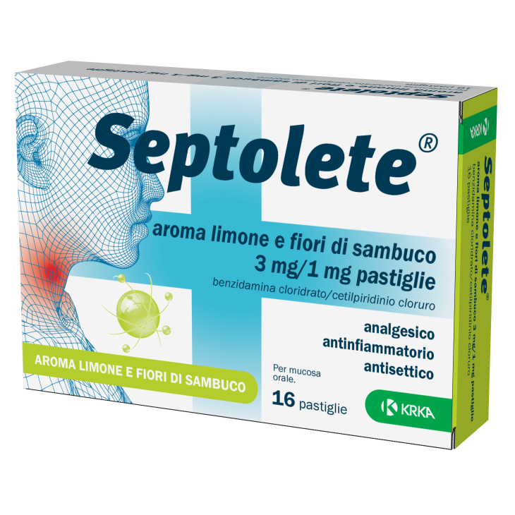 SEPTOLETE 16PAST3+1MG LIM FIOR