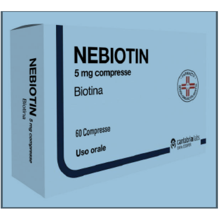 NEBIOTIN 60CPR 5MG