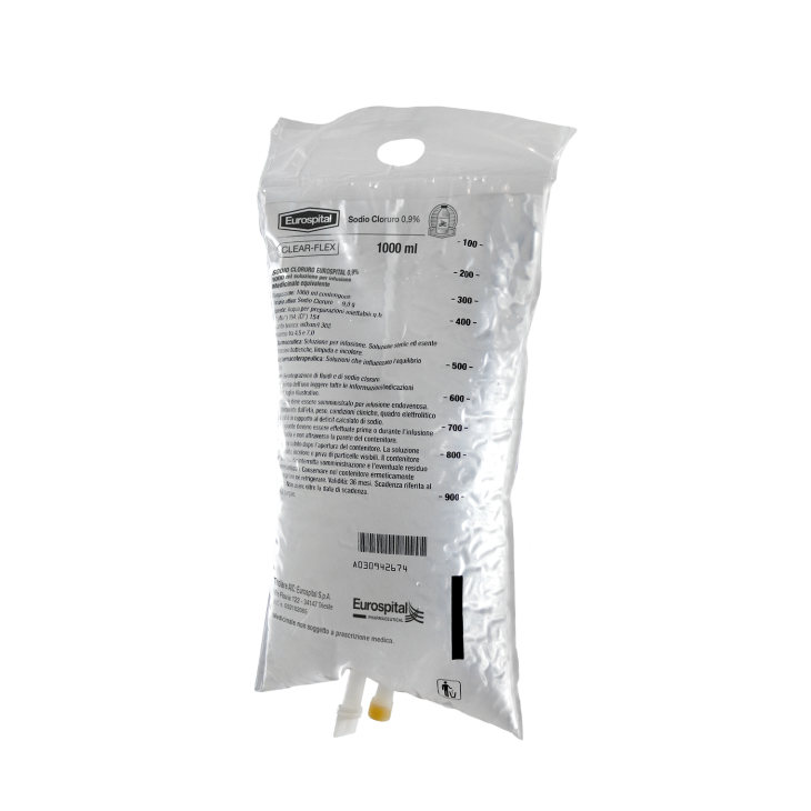 SODIO CLORURO EUROS 0,9%1000ML