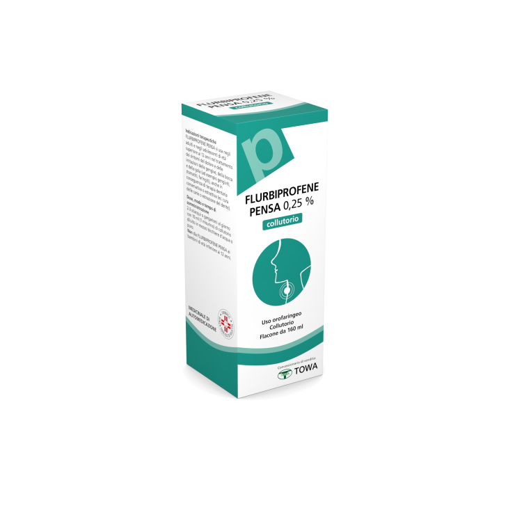 FLURBIPROFENE PE COLLUT 160ML FLURBIPROFENE PE COLLUT 160ML
