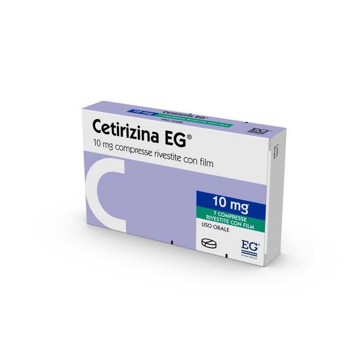 CETIRIZINA EG*7CPR RIV 10MG CETIRIZINA EG*7CPR RIV 10MG