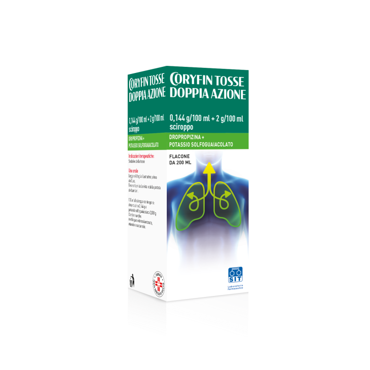 CORYFIN TOSSE DOPPIA AZ 200ML CORYFIN TOSSE DOPPIA AZ 200ML