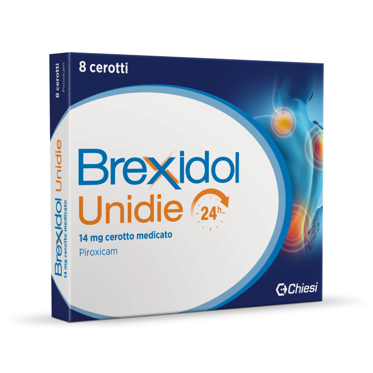 BREXIDOL UNIDIE 8CER MED 14MG