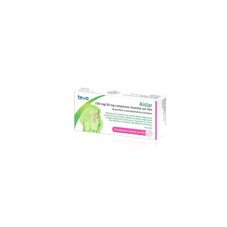 AISLAR*24CPR 200MG+30MG