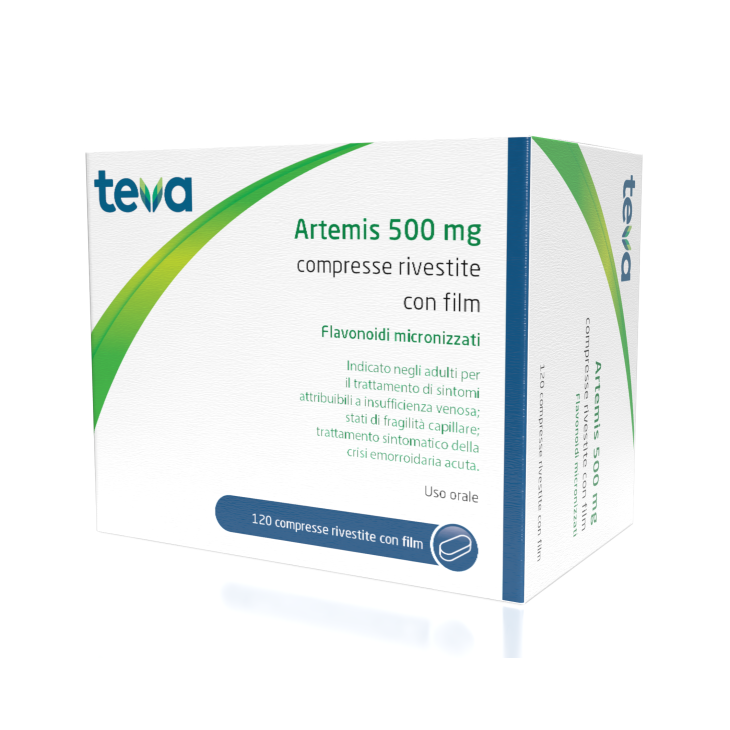 ARTEMIS*120CPR RIV 500MG